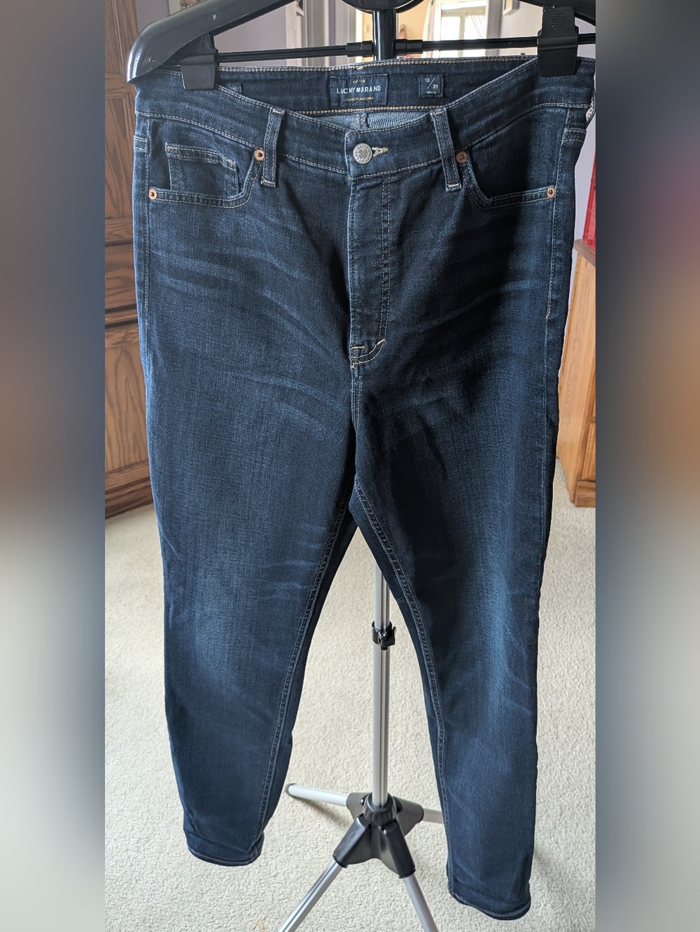 Lucky Brand Slim Dark Blue Stretch Jeans
